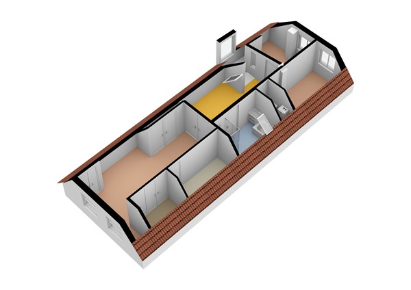 Floorplan - Henric de Cranestraat 39, 8374 KK Kuinre